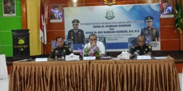 Tegakkan Disiplin Pegawai, Wakajati dan Aswas lakukan Inspeksi ke Kejari Tebo