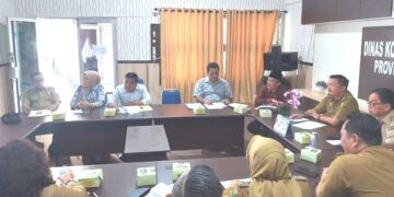 Komisi I DPRD Provinsi Jambi melakukan kegiatan studi banding ke Dinas Kominfo Provinsi Sumatera Selatan