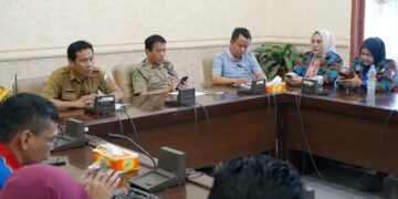 Kasubag Humas Terima Audiensi Buruh yang Tolak UU Cipta Kerja