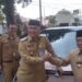 Gubernur Al Haris dan Syarif Fasha, Tes Drive Mobil Listrik Bersama Saat Peresmian SPKLU Pertama di Jambi