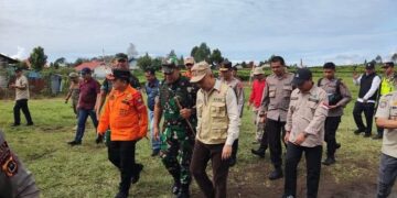 Al Haris Pimpin Apel Kesiapsiagaan Erupsi Gunung Kerinci Berstatus Level II ( Waspada)
