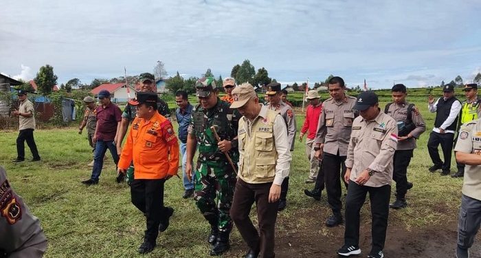 Al Haris Pimpin Apel Kesiapsiagaan Erupsi Gunung Kerinci Berstatus Level II ( Waspada)