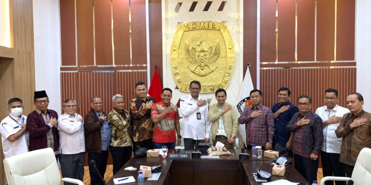Faizal Riza Dampingi Komisi I DPRD Provinsi Jambi Konsultasi ke KPU RI