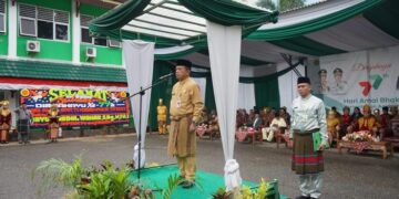 Gubernur Jambi Al Haris Pimpin Upacara Peringatan Hari Amal Bakti (HAB) Ke-77 Kemenag RI 2023