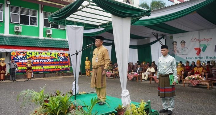 Gubernur Jambi Al Haris Pimpin Upacara Peringatan Hari Amal Bakti (HAB) Ke-77 Kemenag RI 2023
