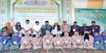 Wagub Sani Hadiri Perayaan Milad ke-5 Ponpes Tahfizul Quran Riyadhussobhin. (Foto : Istimewa)