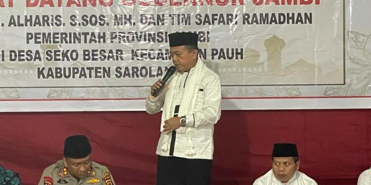Safari Ramaadhan AL Haris Ke Desa Seko Besar, Desa Terpencil di Sarolangun