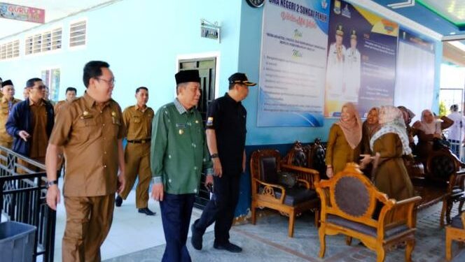 Abdullah Sani Harap Siswa SMK N I Kerinci Serius Ikuti Ujian Akhir Sekolah