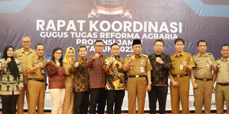 Wagub Sani Harap Gugus Tugas Reforma Agraria Atasi Konflik Pertanahan Jambi