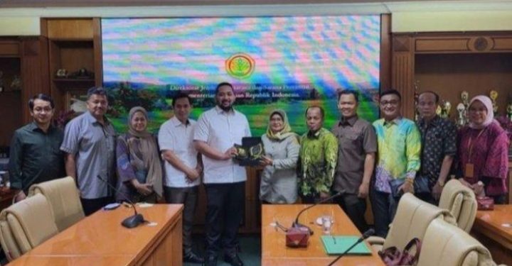 Komisi II DPRD Provinsi Jambi konsultasi ke Kementerian Pertanian RI Terkait Pupuk Bersubsidi
