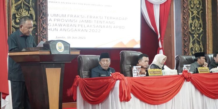 Pemprov Jambi Rapat Bersama Dewan tentang Pelaksanaan APBD Tahun 2022