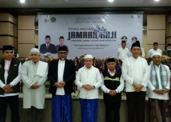 Al Haris Sambut Kepulangan Jamaah Haji Asal Kabupaten Merangin