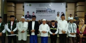 Al Haris Sambut Kepulangan Jamaah Haji Asal Kabupaten Merangin