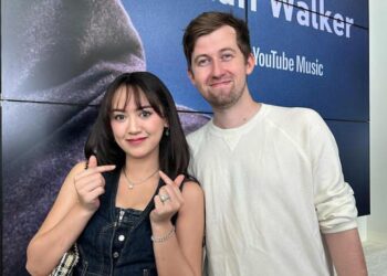 Heboh! Happy Asmara Foto Bareng Alan Walker dan Akan Kolaborasi