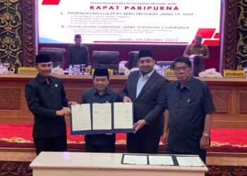 DPRD Jambi Laksanakan Rapat Paripurna KUA dan PPAS
