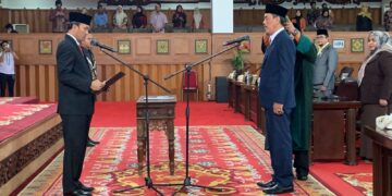 Ketua DPRD Jambi Pimpin Paripurna  Sumpah PAW M Asriadi