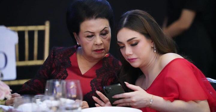 Dituding Gauli Jaksa, Celine Evangelista Pamer Foto Bareng Istri Jaksa