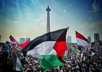 Padati Area Monas, Aksi Damai Bela Palestina Tuai Pro Kontra