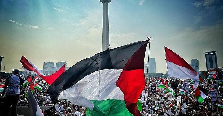 Padati Area Monas, Aksi Damai Bela Palestina Tuai Pro Kontra