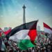 Padati Area Monas, Aksi Damai Bela Palestina Tuai Pro Kontra