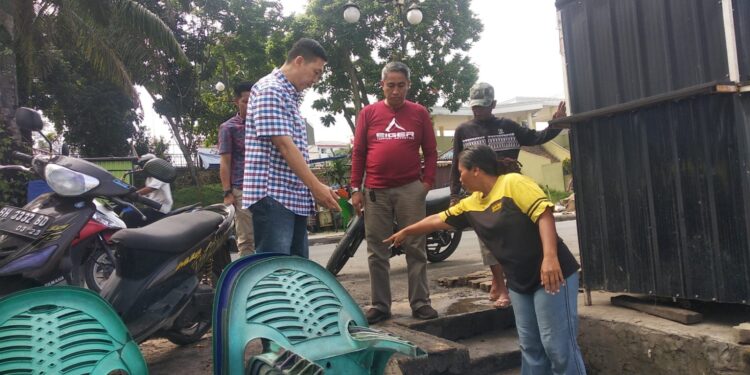 Dewan Jambi Pantau Sarana dan Prasarana Pedagang Kuliner di Tanggo Rajo