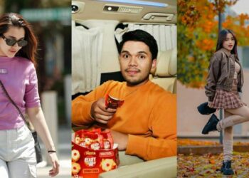 Fuji Salaman dengan Aaliyah Massaid, Tatapan Thariq Jadi Sorotan