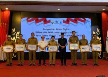 Edi Purwanto Hadiri Penyerahan DIPA dan TKD 2024