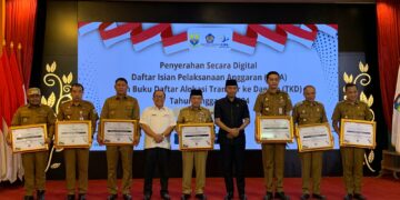 Edi Purwanto Hadiri Penyerahan DIPA dan TKD 2024