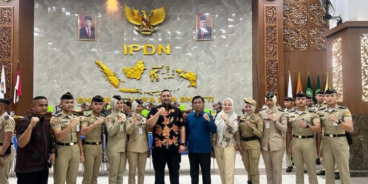 Bersama Komisi I, Pinto Kunjungi Praja asal Sarko di IPDN