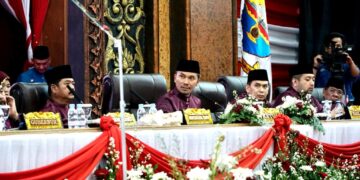 Pimpin Rapat Paripurna Hari Jadi Provinsi Jambi ke 67, Edi Purwanto Sampaikan Komitmen Lima Tahun DPRD Bangun Jambi.