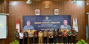Edi Purwanto Hadiri Serah Terima Jabatan Kepala BPK Perwakilan  Jambi