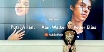 Gokil! Putri Ariani Kolaborasi dengan Alan Walker dan Peder Elias