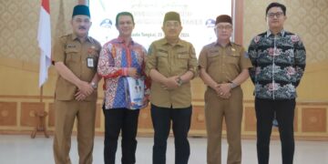 Bupati Tanjab Barat Buka Secara Resmi Workshop Kerja Sama dalam Negeri