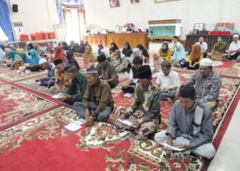 Bupati Tanjabbar Gelar Doa Selamat dan Santuni Janda dan Lansia