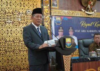 Wagub Sani : Rakor Staf Ahli Kepala Daerah Dapat Menjalin Sinergi dan Kolaborasi Dalam Percepatan Pembangunan di Jambi