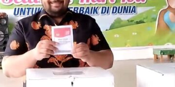 Wakil Ketua DPRD Jambi Pinto Jayanegara Coblos di TPS “Merdeka” Bangko