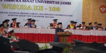 Gubernur Al Haris Harap Unja Berkembang dan Bersaing Dengan Kampus Terbaik se Indonesia