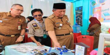 Wagub Sani Apresiasi Expo dan Gelar Karya P5 Di SMK N 1 Bungo