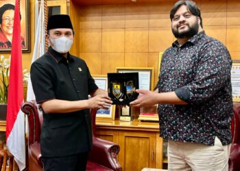 Bertemu Wakonsul Amerika, Edi Purwanto Paparkan Potensi Jambi hingga Kinerja DPRD Jambi
