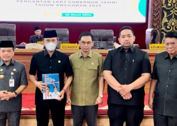 DPRD Provinsi Jambi Gelar Rapat Paripurna Penyampaian LKPJ Gubernur Jambi tahun anggaran 2023