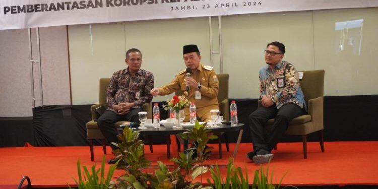 Gubernur Al Haris : Pembinaan Dari KPK Ini Sangat Penting Bagi Seluruh OPD