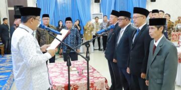 Lantik Pimpinan BAZNAS Periode 2021-2026, Bupati Anwar Sadat Harap Lebih Optimal Menjalankan Tugas
