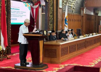 Sembilan Jubir Fraksi DPRD Provinsi Jambi Sampaikan Pandangan Umum Terhadap LKPJ Gubernur Jambi Tahun Anggaran 2023