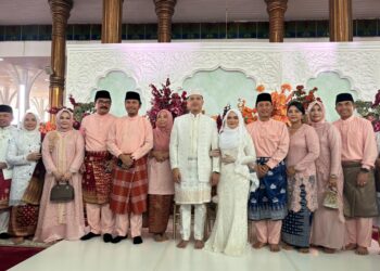 Ketua DPRD Jambi Hadiri Pernikahan Putri Sulung Gubernur Jambi
