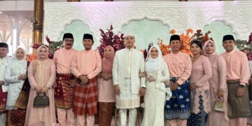 Ketua DPRD Jambi Hadiri Pernikahan Putri Sulung Gubernur Jambi