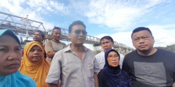 Temui Aksi Massa di Tembesi, Komisi III Minta Persoalan Tongkang Batubara Segera Ada Solusi