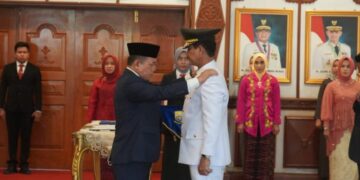 Dilantik Gubernur, Raden Najmi Jabat Pj Bupati Muarojambi