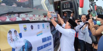 Gubernur Lepas Mudik Gratis Warga Jambi ke Pulau Jawa