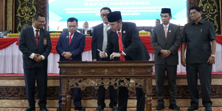 Ketua DPRD Jambi Apresiasi Pemprov Pertahankan Predikat WTP ke 12 Kalinya