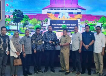Dewan Jambi Pinto Pimpin Studi Banding Banmus ke Kalimantan Tengah
